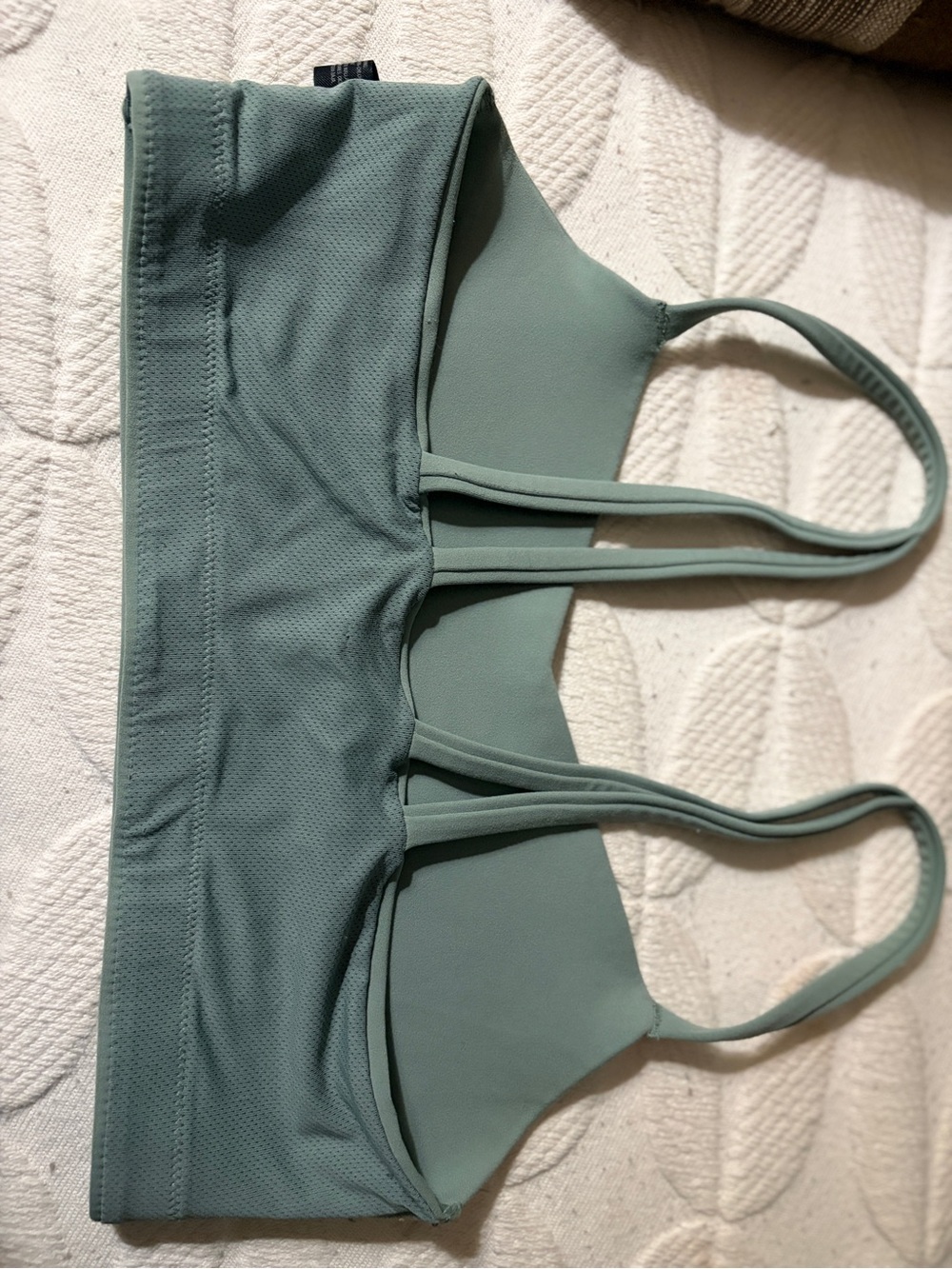 Great condition size S All in Motion sage green bralette. Beautiful! So soft. - Picture 8 of 8